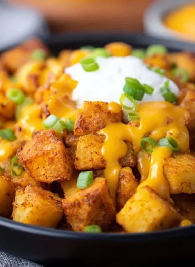 Taco Bell Potato Bites copycat recipe with crispy golden potato snacks