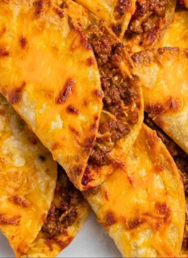 Delicious sheet pan tacos ready for serving, perfect for quick weeknight meals.