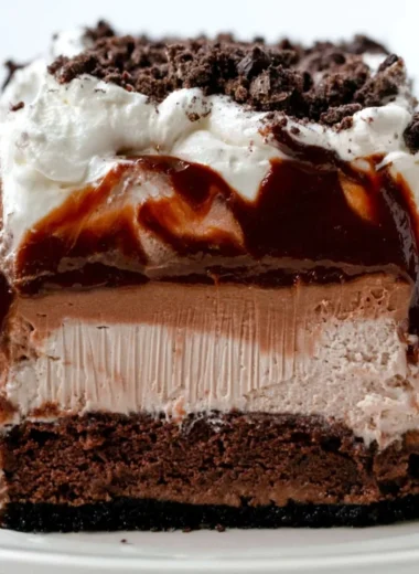 Delicious Chocolate Mud Bars with a rich and fudgy texture